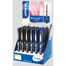 Pilot V-Ball Rollerball Black/Blue Disp.