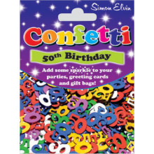 Confetti 50th Birthday CON808