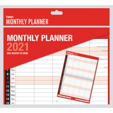 D0602 R&B Monthly Planner Calendar MTV