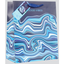 Large Gift Bag Waves