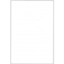 White Self Adhesive Labels 80x120mm