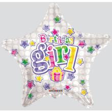 Birthday Girl Shape Foil Balloon