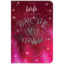 Wife Modern 75 Xmas Card