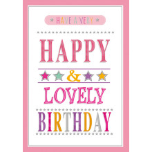 Greetings Cards Female Birthday