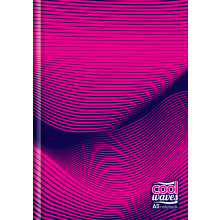 A5 Cool Waves Notebook Hardback 160pgs