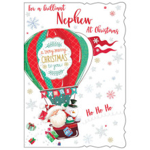 Cousin Juvenile Male 50 Xmas Card