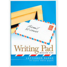 Pads Letterbox White Medium Airmail