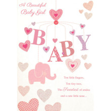 Greetings Cards Baby Girl