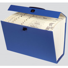 Foolscap Multi Purpose File Case - Blue