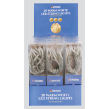 20 LED Warm White String Lights