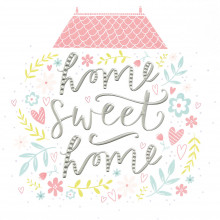 6 New Home Cards with Envelopes DP213