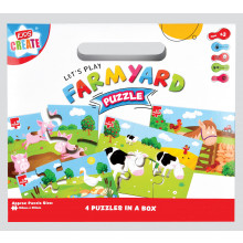Farmyard Puzzle 4 in a Box
