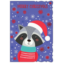 Grandson Juvenile 50 Xmas Card