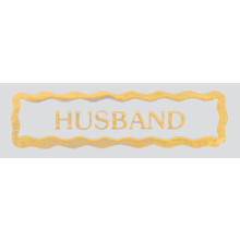 Stickers Gold Husband