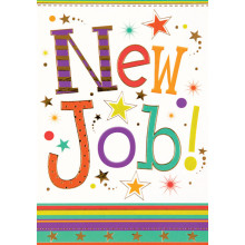 Greetings Cards New Job