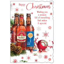 Husband Trad 50 Xmas Card