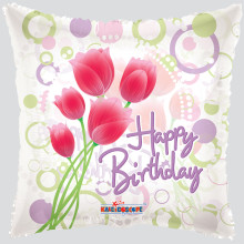 Tulip Pillow Foil Balloon