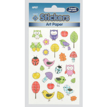 Artpaper Stickers Glitter Birds AP07