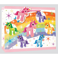 Gift Bag Shopper Unicorn Medium