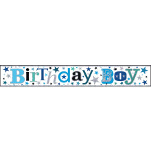 2.5m Party Banner Birthday Boy