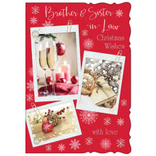 Brother & Sister-In-Law 50 Xmas Card