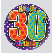 Age 30 Mix 55mm Small Badges