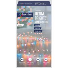 200 Ultrabrights Large Rainbow