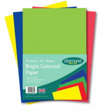 Diamond Value Coloured Paper