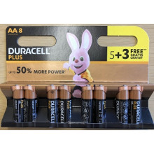 Duracell AA Battery 5+3 FOC
