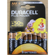 Duracell AAA Battery 5+3 Foc