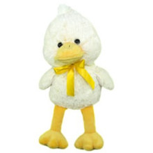 EA2007 25cm Yellow Duck With Ribbon