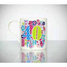 Milestone Mug 40th Female