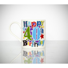 Milestone Mug 40th Male
