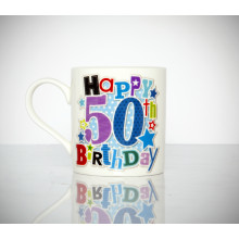 Milestone Mug 50th Male