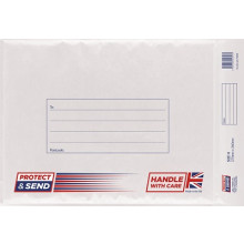 Protect & Send H White Padded Envs 10's